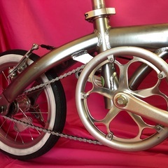 ballaholic asics ゲルバースト24-🌈 軽量コンパクト　14インチ  アルミ フォールディングバイク　　観光地の散策や電車通勤に！　　