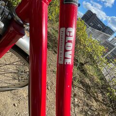 ジモティ来店特価!!　軽快車　CLOVE　26インチ　レッド　J-1056 ジモティ来店特価!! 軽快車 CLOVE 26インチ レッド J-1056