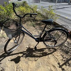 ジモティ来店特価!!　軽快車　POUR-FOUJOURS　26インチ　ブルー　J-1057