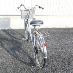 中古自転車多数販売中!　試乗して下さい!　早い者勝ち!　ご来店ください!　お買い得自転車　シティサイクル　24インチ　オートライト　お買い物に便利!!　売れてます!　早い者勝ち!　外観状態は全体的に極めて良好と思います!　m54