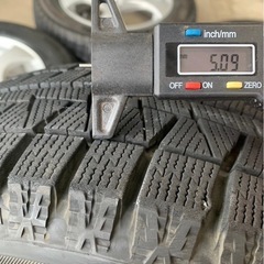 社外アルミホイール　155/65R13 ブリヂストン　スタッドレスタイヤ　