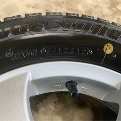 社外アルミホイール　155/65R13 ブリヂストン　スタッドレスタイヤ　