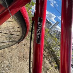 ジモティ来店特価!! 軽快車 レッド 26インチ J-1059