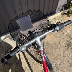 ジモティ来店特価!!　軽快車　SOUTHERNPORT　レッド　27インチ　J-1060