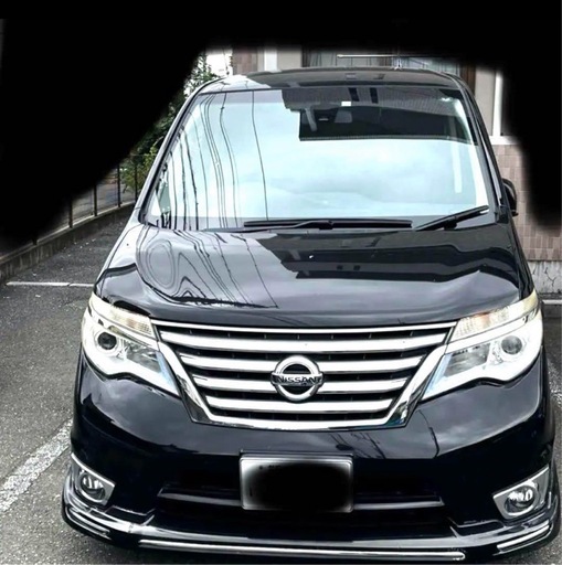 日産セレナ Sハイブリッド 車高調 19インチアルミ 26年 ナビ最新
