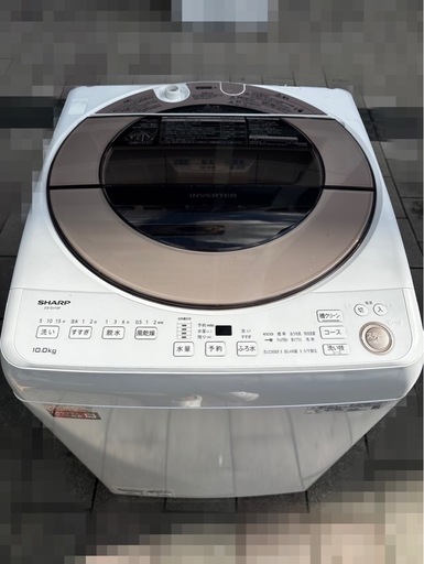 「決まりました」家までお届け出来ます SHARP 洗濯機 10kg