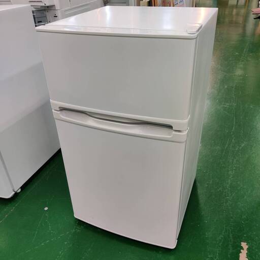 【愛品倶楽部柏店】 保証充実 maxzen (マクスゼン) 2022年製 85L 2ドア 直冷式 冷凍冷蔵庫 JR085HM01WH