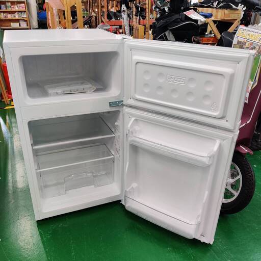 愛品倶楽部柏店】 保証充実 maxzen (マクスゼン) 2023年製 85L 2ドア