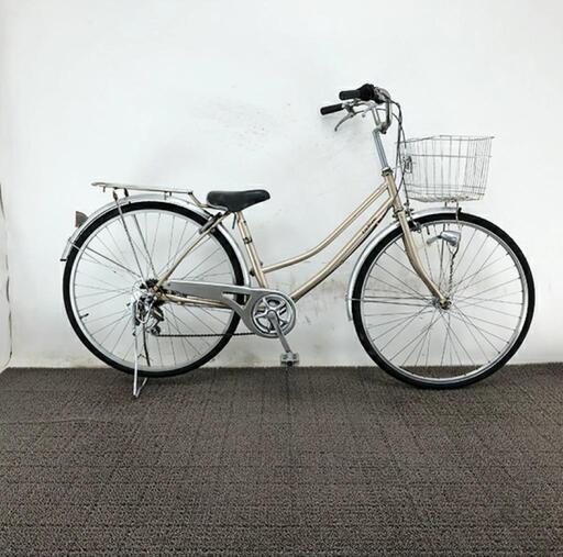 中古  自転車 チャリ  Lis Blanc27インチ 外装6段