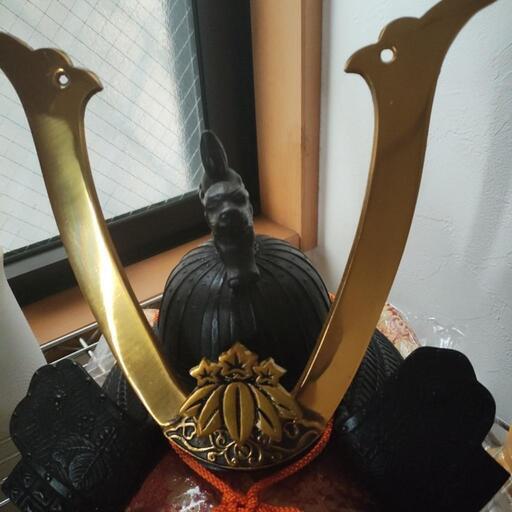 南部鉄器　兜　USED品