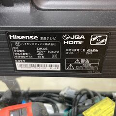 ジモティ来店特価!! 液晶テレビ ハイセンス 32H30E 2019 J-1066