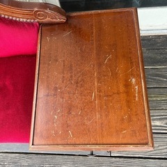 テレフォンチェア テレフォンベンチ 猫脚 イタリア アンティーク