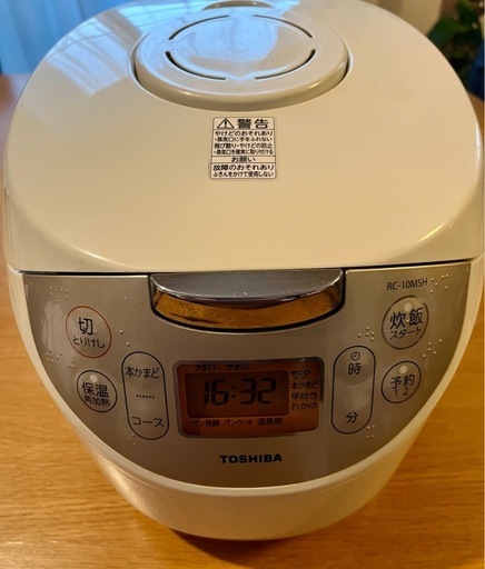 炊飯器   TOSHIBA 五合炊き