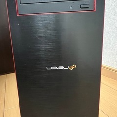 【オンライン決済・配送可】ゲーミングPClevel∞、マウス、キ...