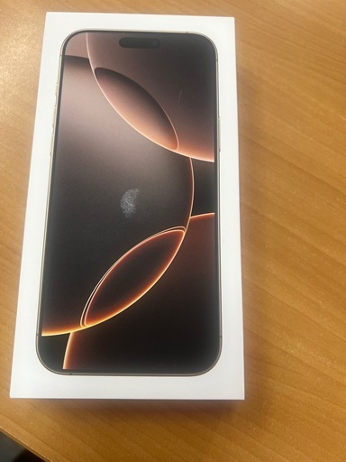 iphone 16pro max 256g デザートチタニウム