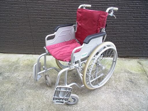 幸和製作所　アルミ　車椅子　自走式　S-15