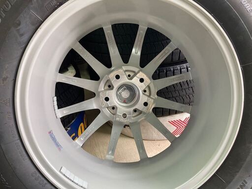 1台分限定!!未使用ブリザックVRX3付き!!225/65R17◇ウェッズ 