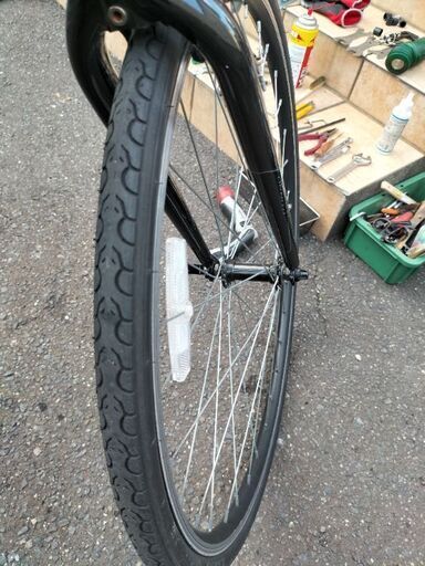 売約済みですm(_ _)m【札幌市内配達無料】整備済み中古車　ＨＥＡＤ　ORNLTO　３x７段切替　サイズ490　700x28  ブラック 売約済みですm(_ _)m【札幌市内配達無料】整備済み中古車 HEAD