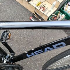 売約済みですm(_ _)m【札幌市内配達無料】整備済み中古車　ＨＥＡＤ　ORNLTO　３x７段切替　サイズ490　700x28  ブラック