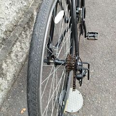 売約済みですm(_ _)m【札幌市内配達無料】整備済み中古車　ＨＥＡＤ　ORNLTO　３x７段切替　サイズ490　700x28  ブラック