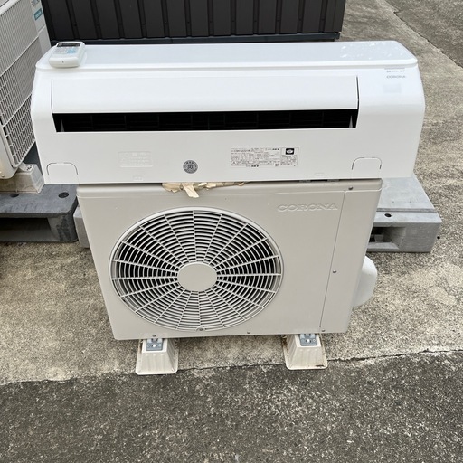 ★美品 動作良好★corona コロナ CSH-N2221R エアコン リララ 6畳用★ルームエアコン★2021年製★
