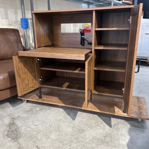 R246 NITORI キッチンボード、食器棚、幅100cm 良品