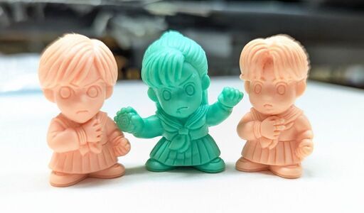 ☆スケバン刑事～少女鉄仮面伝説　消しゴム　３体　未使用中古品　10,000円