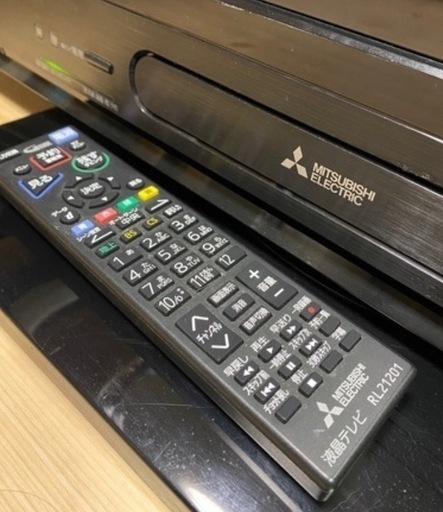 三菱 TV 〈これ1台で録画とDVD再生可能です○〉 2019年製