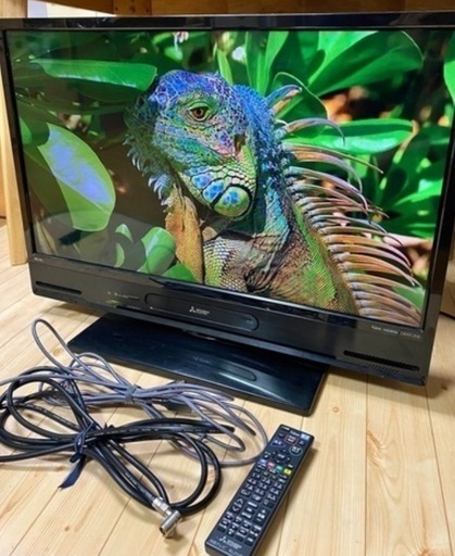 三菱 TV 〈これ1台で録画とDVD再生可能です○〉 2019年製