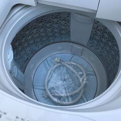 【FU1118】★東芝　TOSHIBA トウシバ 全自動洗濯機 ZABOON AW-8D6 2017年製  8.0KG ホワイト 生活家電 家電  おしゃれ 簡易クリーニング済 堺市 【ジャングルジャングル深井店】　