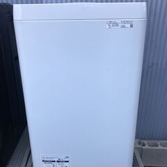 【FU1119】★シャープ SHARP 全自動洗濯機 ES-GE6G 2023年式 6.0KG ホワイト 生活家電 家電 シンプル 大容量 大家族 ファミリー向け おしゃれ 簡易クリーニング済 堺市 【ジャングルジャングル深井店】　