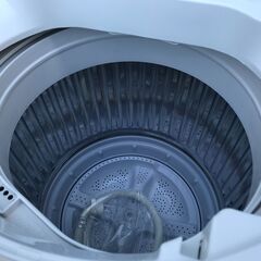 【FU1119】★シャープ SHARP 全自動洗濯機 ES-GE6G 2023年式 6.0KG ホワイト 生活家電 家電 シンプル 大容量 大家族 ファミリー向け おしゃれ 簡易クリーニング済 堺市 【ジャングルジャングル深井店】　