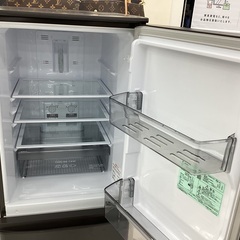 【安心6か月保証付き】三菱　2ドア冷蔵庫　MR-P15F-H　2020年製