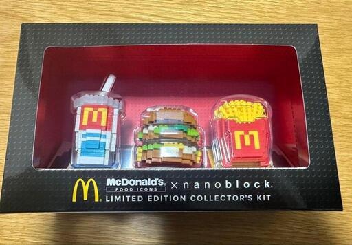 McDonald's x nanoblock 限定コレクターズキット45周年記念\u0026マクドナルドXナノブロックコラボ