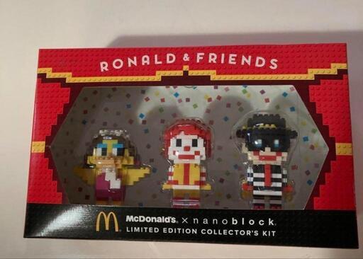 McDonald's x nanoblock 限定コレクターズキット45周年記念\u0026マクドナルドXナノブロックコラボ