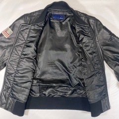 AVIREX MA-1 山羊革フライトジャケット