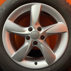 BS BLIZZAK VRX2 225/55R17】スタッドレス【audi A6 純正ホイール 17