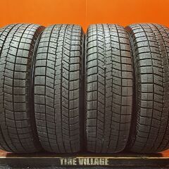 【DUNLOP WM03 175/65R15】スタッドレス【スチールホイール 15インチ 5J4HPCD100】ハブ径54mm 21年製 バリ溝 アクア等　(VTF971)