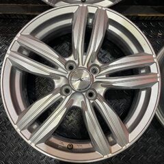 Weds JOKER ウェッズ ジョーカー 社外ホイール 16インチ 4本 5.5J4HPCD100+42 ノート MAZDA2 デミオ等　(VHS082)