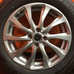 【DUNLOP WM02 195/65R16】スタッドレス【BALMINUM 16インチ 6J4HPCD100+40】バリ溝 ライズ ロッキー等　(KTM149)