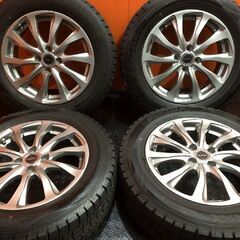 【DUNLOP WM02 195/65R16】スタッドレス【BALMINUM 16インチ 6J4HPCD100+40】バリ溝 ライズ ロッキー等　(KTM149)