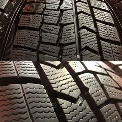 【DUNLOP WM02 195/65R16】スタッドレス【BALMINUM 16インチ 6J4HPCD100+40】バリ溝 ライズ ロッキー等　(KTM149)