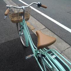 中古自転車3286 前後タイヤ新品！ブリヂストン カジュナST CS63T