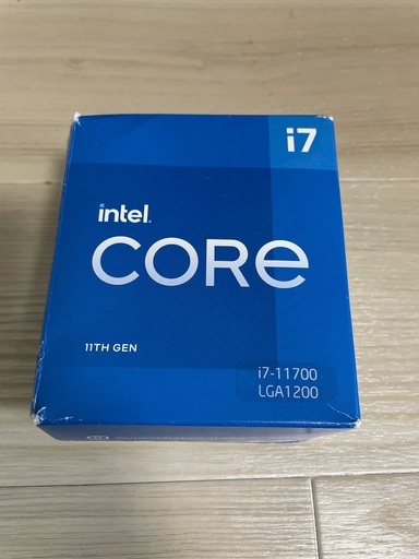 Core i7-11700  稼働品　2.5GHZ16MB Cache, LGA1200
