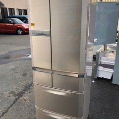 NO 549 🌈福岡市内配送設置無料✨🌈  MITSUBISHI(三菱)の465L 6ドア冷蔵庫 MR-E47S-F1