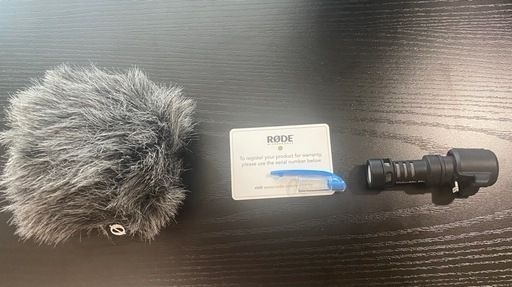 RODEマイク　iPhone とiPad 対応