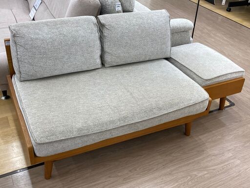 【トレファク イオンモール常滑店】unicoのオットマン付き2人掛けソファーをご紹介いたします！！