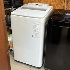 Panasonic 洗濯機 7kg NA-FA70H8 2021年製 白 ホワイト パワフル滝洗い/送風乾燥付き パナソニック ★買取帝国 志木店