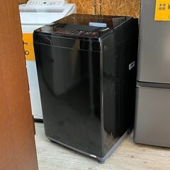 ★2024年製★ニトリ 洗濯機 6kg ガラス扉 ブラック 黒 NT60L1BK  防カビ槽乾燥付き ★買取帝国 志木店