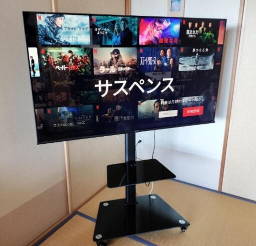 ☑︎ご成約済み■2021年製■Hisense ハイセンス 液晶テレビ [55V型 /4K対応 /BS・CS 4Kチューナー内蔵 /YouTube対応] 55A6G